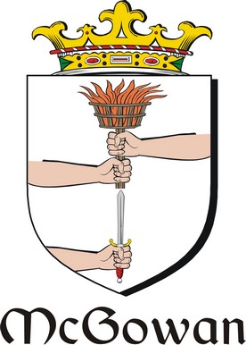 Product picture Gowan-Mc Family Crest / Irish Coat of Arms Image Download