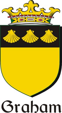 Product picture Graham Family Crest / Irish Coat of Arms Image Download
