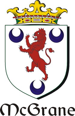 Product picture Grane-Mc Family Crest / Irish Coat of Arms Image Download