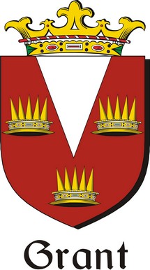 Product picture Grant Family Crest / Irish Coat of Arms Image Download