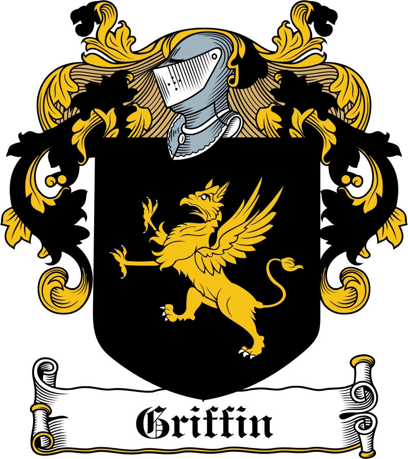 Product picture Griffin Family Crest / Irish Coat of Arms Image Download