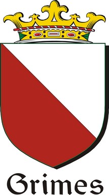 Product picture Grimes Family Crest / Irish Coat of Arms Image Download