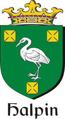 Product picture Halpin Family Crest / Irish Coat of Arms Image Download