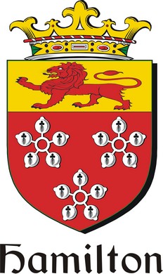Product picture Hamilton2 Family Crest / Irish Coat of Arms Image Download