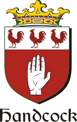 Product picture Handcock Family Crest / Irish Coat of Arms Image Download