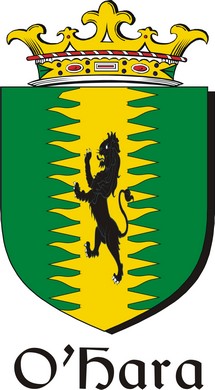 Product picture Hara-O Family Crest / Irish Coat of Arms Image Download