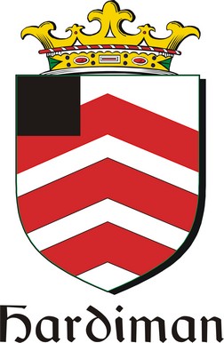 Product picture Hardiman Family Crest / Irish Coat of Arms Image Download