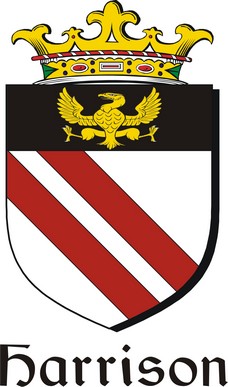 Product picture Harrison Family Crest / Irish Coat of Arms Image Download