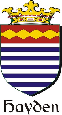 Product picture Hayden Family Crest / Irish Coat of Arms Image Download