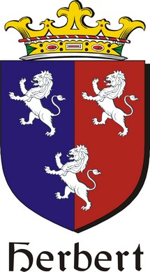 Product picture Herbert Family Crest / Irish Coat of Arms Image Download