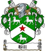 Product picture Hill Family Crest / Irish Coat of Arms Image Download