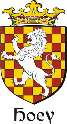 Product picture Hoey Family Crest / Irish Coat of Arms Image Download