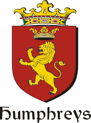Product picture Humphreys Family Crest / Irish Coat of Arms Image Download