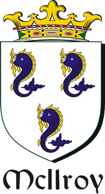 Product picture Ilroy-Mc Family Crest / Irish Coat of Arms Image Download