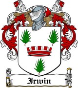Product picture Irwin Family Crest / Irish Coat of Arms Image Download