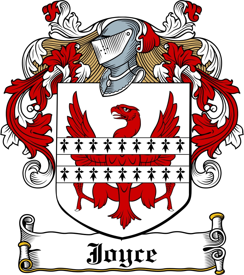 Product picture Joyce Family Crest / Irish Coat of Arms Image Download