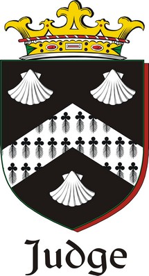 Product picture Judge Family Crest / Irish Coat of Arms Image Download
