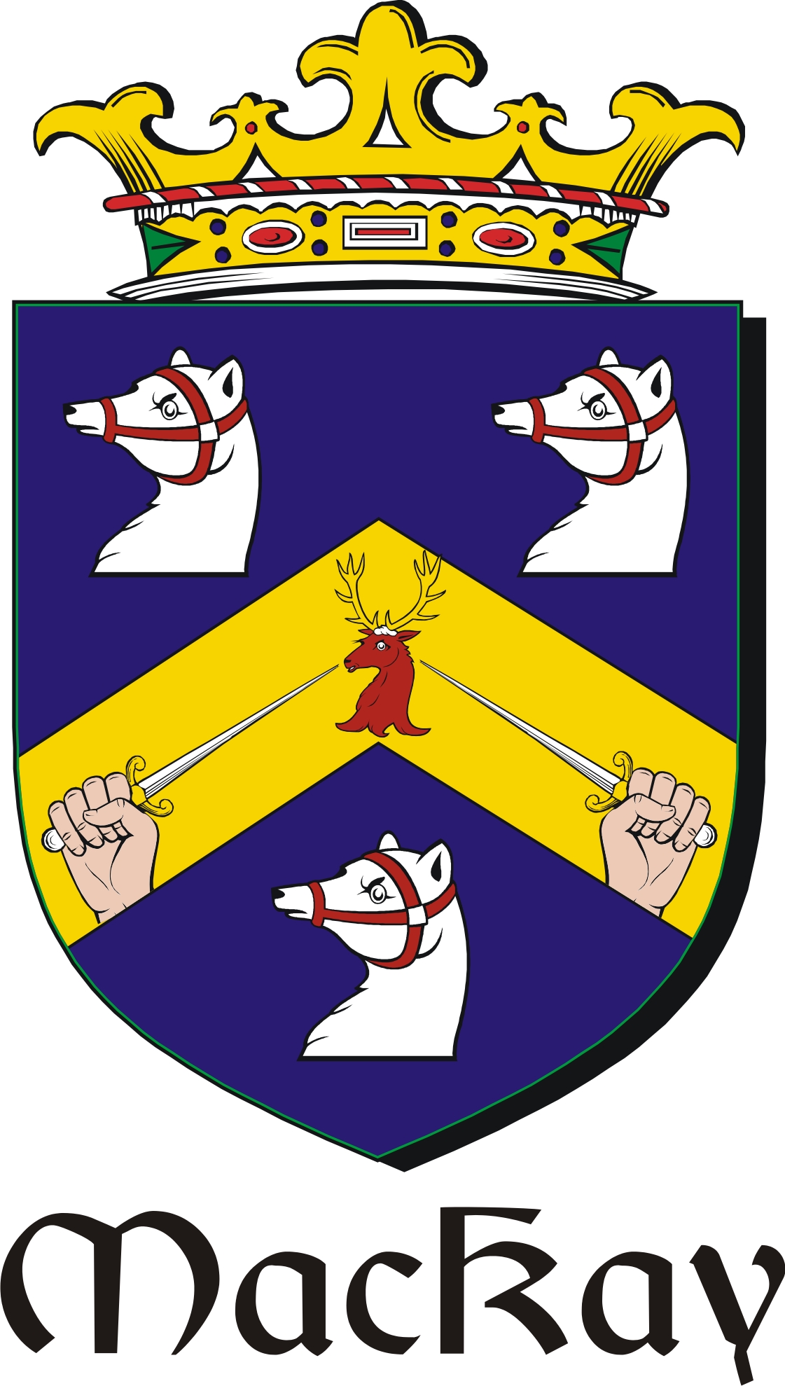 Product picture Kay-Mac Family Crest / Irish Coat of Arms Image Download