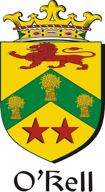 Product picture Kell-O Family Crest / Irish Coat of Arms Image Download