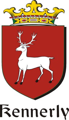 Product picture Kennerly Family Crest / Irish Coat of Arms Image Download