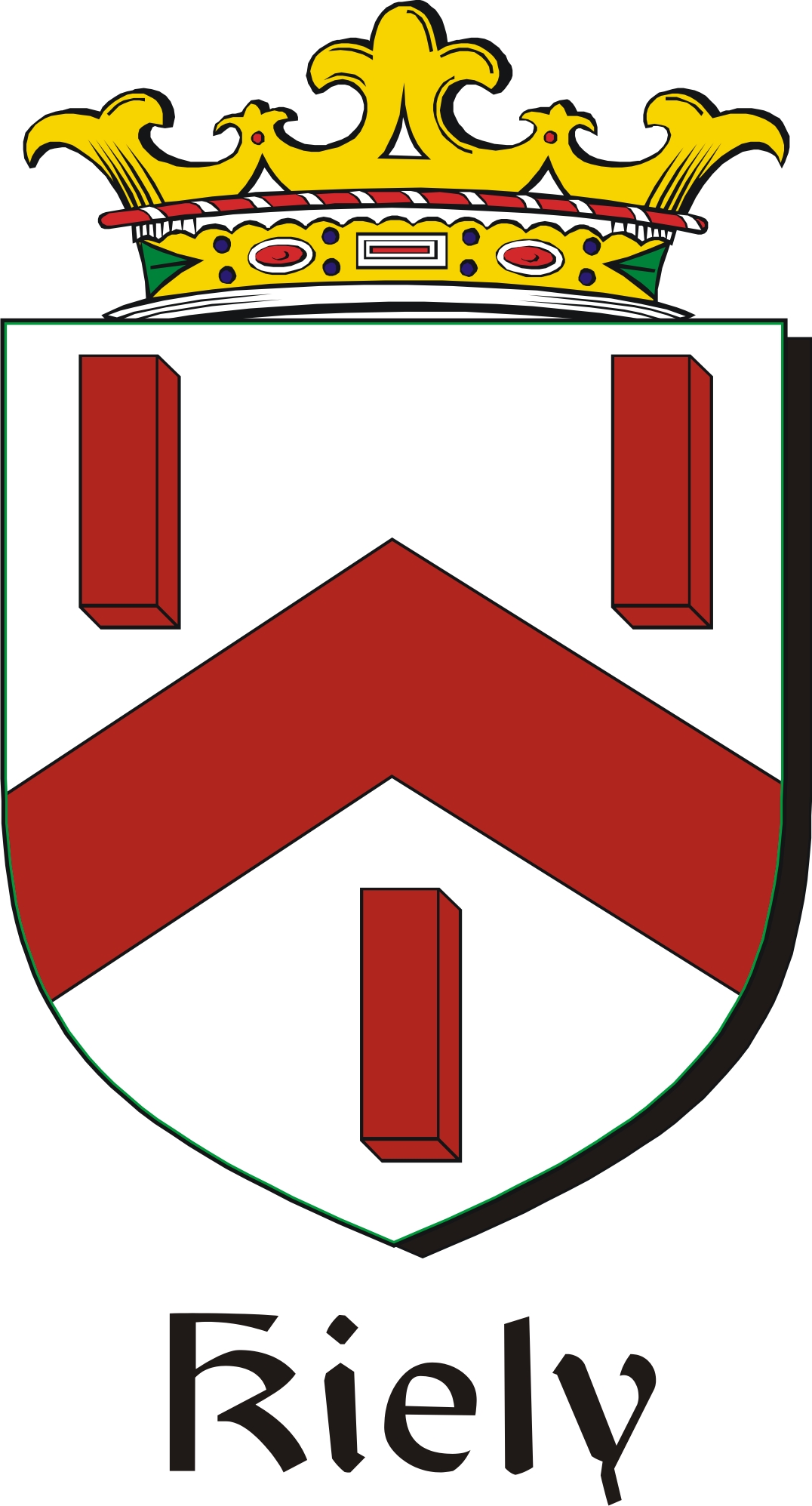 Product picture Kiely Family Crest / Irish Coat of Arms Image Download