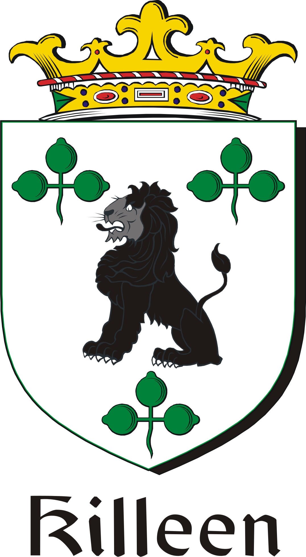 Product picture Killeen Family Crest / Irish Coat of Arms Image Download