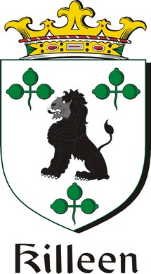 Product picture Killeen Family Crest / Irish Coat of Arms Image Download