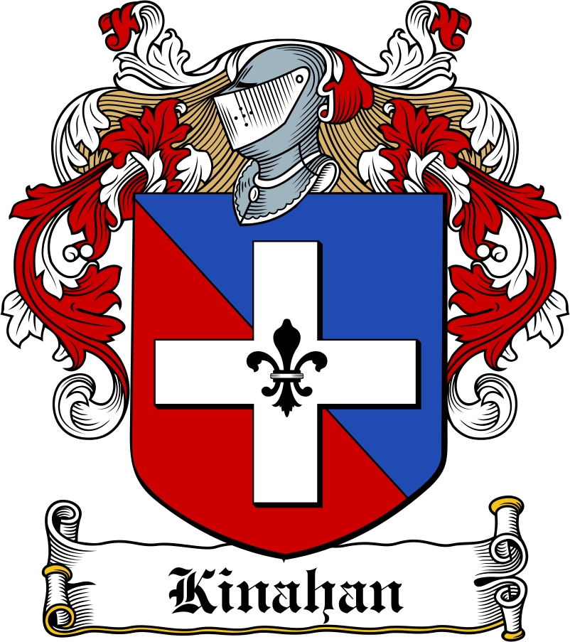 Product picture Kinahan Family Crest / Irish Coat of Arms Image Download
