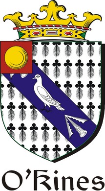 Product picture Kines-O Family Crest / Irish Coat of Arms Image Download
