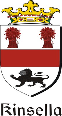 Product picture Kinsella Family Crest / Irish Coat of Arms Image Download
