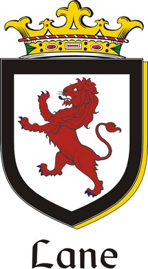 Product picture Lane Family Crest / Irish Coat of Arms Image Download