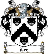 Product picture Lee Family Crest / Irish Coat of Arms Image Download
