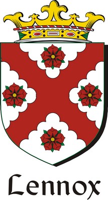 Product picture Lennox Family Crest / Irish Coat of Arms Image Download