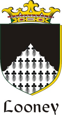 Product picture Looney Family Crest / Irish Coat of Arms Image Download