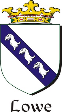 Product picture Lowe-2 Family Crest / Irish Coat of Arms Image Download