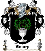 Product picture Lowry Family Crest / Irish Coat of Arms Image Download