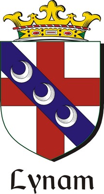 Product picture Lynam Family Crest / Irish Coat of Arms Image Download