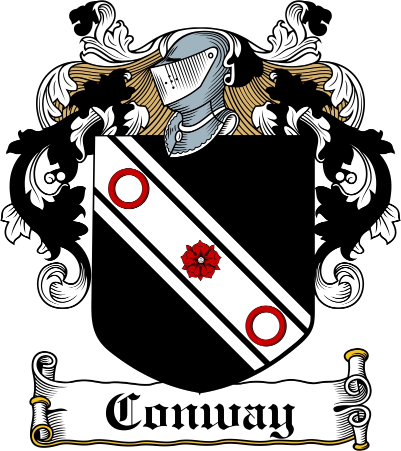 Product picture MacConway Family Crest / Irish Coat of Arms Image Download
