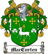 Product picture MacCurten Family Crest / Irish Coat of Arms Image Download