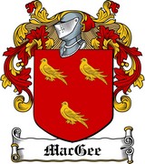 Product picture MacGee Family Crest / Irish Coat of Arms Image Download