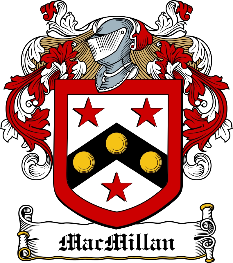Product picture MacMillan Family Crest / Irish Coat of Arms Image Download