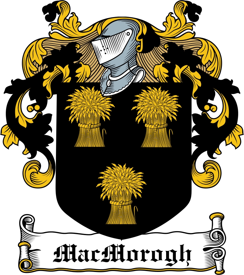 Product picture MacMorogh Family Crest / Irish Coat of Arms Image Download
