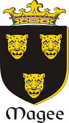 Product picture Magee Family Crest / Irish Coat of Arms Image Download