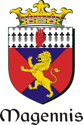 Product picture Magennis Family Crest / Irish Coat of Arms Image Download