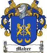 Product picture Maher Family Crest / Irish Coat of Arms Image Download