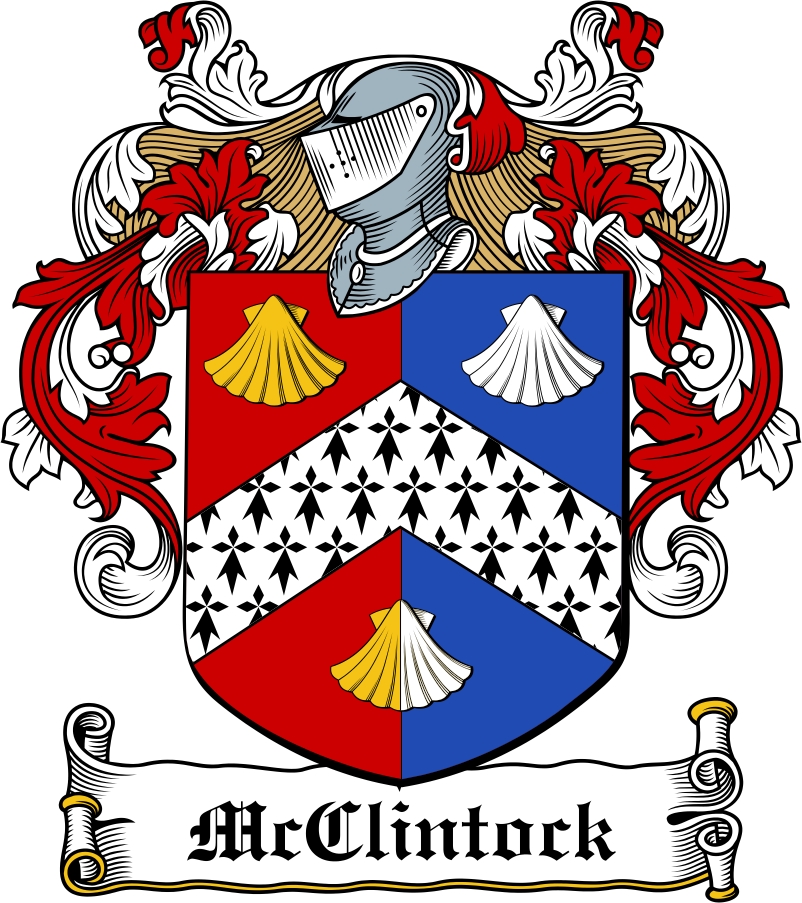 Product picture McClintock Family Crest / Irish Coat of Arms Image Download