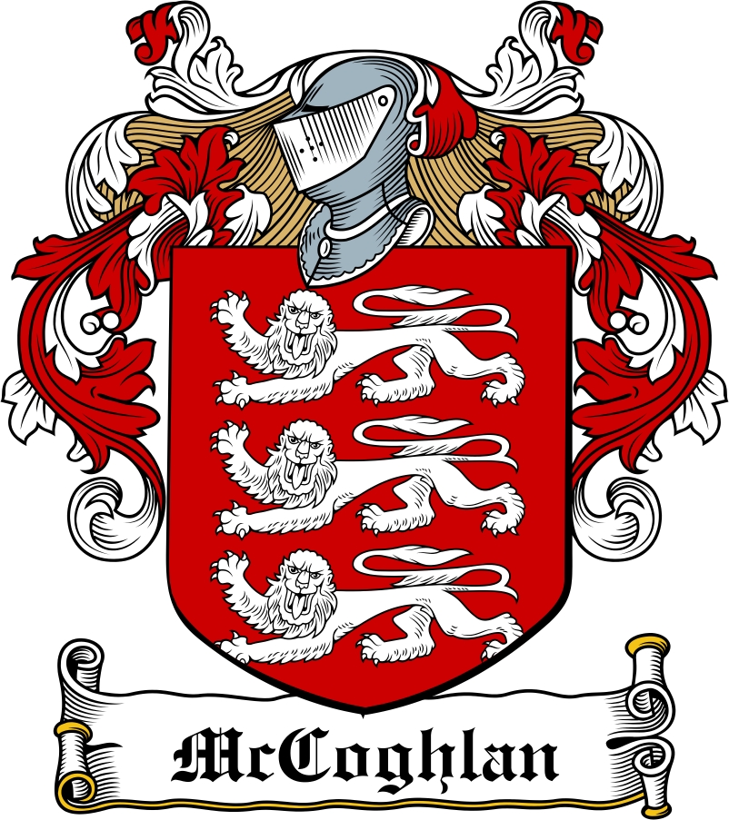 Product picture McCoghlan Family Crest / Irish Coat of Arms Image Download