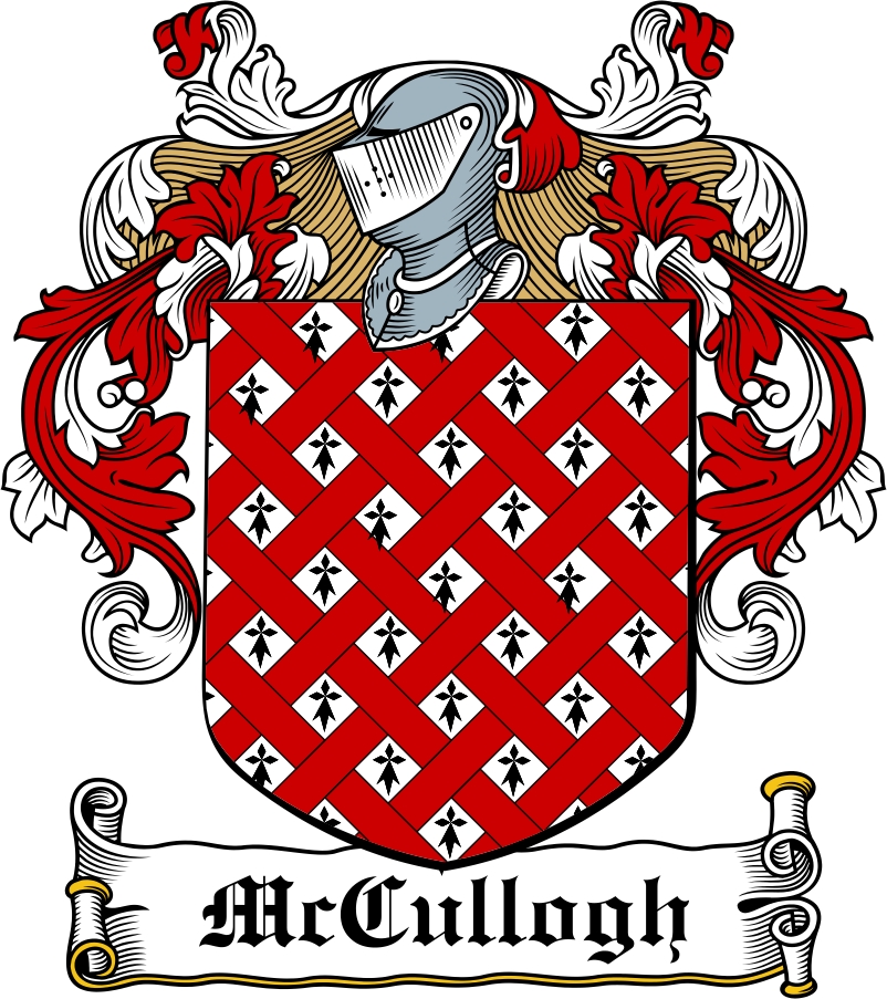 Product picture McCullogh Family Crest / Irish Coat of Arms Image Download