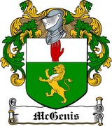 Product picture McGenis Family Crest / Irish Coat of Arms Image Download