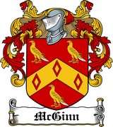 Product picture McGinn Family Crest / Irish Coat of Arms Image Download